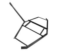 OEBUAFI Râteau de Nivellement de Pelouse en Acier Robuste de 74 Pouces pour Tondeuse de Remorque ATV UTV, Opération Facile pour Le Nivellement sur Le Terrain, adapté au Tracteur de Jardin