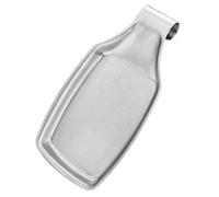 OEBUAFI Repose-cuillère en Acier Inoxydable, Support Antirouille pour Ustensiles de Cuisine, 8 Pouces sur 4 Pouces pour Spatules et Louches (Comme montré)