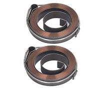 OEBUAFI Ressort de Rappel de Plume Durable, Antirouille, Ressort Hélicoïdal de Retour D'alimentation pour Aspirateur, 2 Pièces, Idéal pour les Ressorts Hélicoïdaux de Ceinture de sécurité