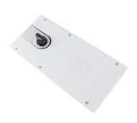OEBUAFI Ressort de Sol Hydraulique pour Porte en Verre, Suspension | Construction en Acier Inoxydable, Valve de Contrôle à 2 Vitesses, Ouverture Bidirectionnelle à 120 Degrés, Convient aux