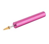 OEBUAFI Rouleau de Teinture pour Bord du Cuir, Stylo de Teinture pour Bord, Applicateur de Peinture avec Boîtier en Alliage, Noyau en Acier Inoxydable, Tête en Cuivre Pur pour (rouge)