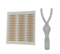 OEBUAFI Ruban Adhésif Double Paupière Non Irritant, Autocollant Puissant pour un Effet, 72 Paires, Couleur Chair (1302 modèle de couleur de peau)