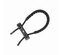 OEBUAFI Sangle Tressée en Polyester pour Tir à l'arc, Sangle de Poignet avec Matériaux à Haute Résistance pour Un Tir équilibré pour Les Chasseurs à l'arc (Rouge) (Black)