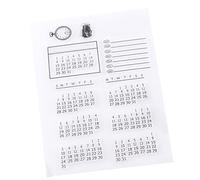 OEBUAFI Sceau de Tampon en Silicone Transparent, Texture Douce, sans Danger pour les Enfants avec des Combinaisons Créatives, pour le Scrapbooking, les Albums Photos, les Cartes de