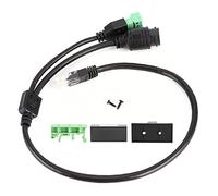 OEBUAFI Serveur de Port Série, Module de Communication Ethernet, Large | Idéal pour la des salles de télécommunications, protocoles de sécurité intégrés, configuration d\'installation facile,