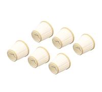 OEBUAFI Small Lamp Shade Clip On for Chandelier Candle Bulbs 6Pcs Stylish