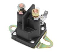 OEBUAFI Solénoïde de Démarreur 435 103, Solénoïde de Démarreur de Remplacement pour Tondeuse à Gazon en Laiton 12 V CC, Commutateur de Relais Universel à 4 Pôles Remplace Compatible