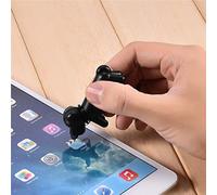 OEBUAFI Stylet Actif Fantaisie en Forme de Chien pour, Stylet Tactile Sensible pour Dessiner, écrire, Compact pour Appareils électroniques, Type Teckel Noir en Plastique, Porte-clés Pratique pour