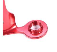 OEBUAFI Support de Bouteille de CO2, Support de Gonflage Portable pour Vélos de Route et de Montagne, Matériau Métallique de qualité, Conception Légère, 2 Cartouches (Rouge)