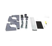 OEBUAFI Support de Machine à Laver, Base en Acier Robuste avec Roulettes, Plateforme de Lavage Universelle, pour Machines à Laver Légères jusqu'à 7 Kg et Petits Réfrigérateurs jusqu'à