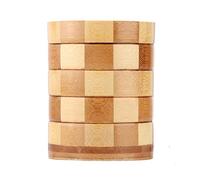 OEBUAFI Support de Rangement pour Baguettes, Grand Organisateur de Cuisine en Bambou, Couteau à Fruits, Fourchette pour une Cuisine Soignée, Blanc, taille: 9.6cm/3,78 Pouces