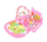 OEBUAFI Tapis de Jeu éducatif Précoce pour bébé Tapis de Gymnastique pour Piano Doux et Confortable pour les Tout-petits avec Berceuses et Lumières 75 X 63 X 45 Cm