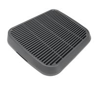 OEBUAFI Tapis de Piège à Litière pour Chat avec Bord Anti-éclaboussures, Ajustement Universel pour Les Grands Bacs à Litière, Protection du Sol Facile à Nettoyer (Gray)