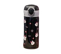 OEBUAFI Tasse Sous Vide en Acier Inoxydable avec Couvercle Pop-up, Flacon isolé Portable pour les Activités de Plein Air, les Voyages et le Bureau, 500 G (300ML)