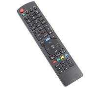 OEBUAFI Télécommande Universelle pour Téléviseur, Conception Conviviale, Couvre Toutes Les Fonctions d'origine, Idéale pour Les Téléviseurs LCD LED Smart, Nécessite 2 Piles AAA (Non incluses)