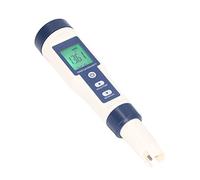 OEBUAFI Testeur de qualité de L'eau 5 en 1 PH TDS EC salinité étanche IP67 | Plage de PH 0,01 à 14,00, étalonnage Automatique, Sonde Remplaçable, Compensation de Température 0 à 60℃, pour Eau Potable