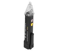 OEBUAFI Testeur de Tension pour Gamme AC 64-600 V, Détecteur d'électricité Compact et Léger avec Buzzer et Lampe de Poche pour électriciens (KD16A)
