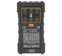 OEBUAFI Testeur D'indicateur de Rotation de Moteur Portable PEAKMETER PM5900 Efficace pour une Détection Rapide de la Séquence de Phases, Idéal pour les électriciens et les Techniciens