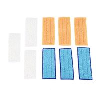 OEBUAFI Têtes de Vadrouille de Rechange en Microfibre, Tampons de Vadrouille Lavables et Réutilisables, Adaptés aux Vadrouilles à Pulvérisation Plate pour la Réduction et le Piégeage des