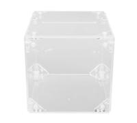 OEBUAFI Tirelire en Acrylique Transparent Non Ouvrable pour Adultes et Enfants Qui Doit Se Casser pour Ouvrir, Boîte D'économie d'argent Idéale pour économiser de l'argent, Banque de Pièces de