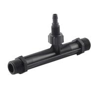 OEBUAFI Tube D'injecteur D'engrais D'irrigation, Dispositif de Mélangeur Venturi avec Construction en Plastique D'ingénierie de Résistance Chimique pour Connecteur BSP 1/2 3/4 1 Pouce (G1/2 Quatre