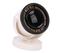 OEBUAFI Ventilateur de Table sans Fil Beige Rechargeable avec Vitesses Réglables pour un Refroidissement Intérieur et Extérieur Silencieux, Inclinaison Verticale à 320°