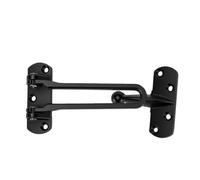 OEBUAFI Verrou de Renfort de Porte avec Montage à 4 Trous, pour | Construction en Alliage de Zinc, Mécanisme à Bille en Acier Anti-effraction, Plage D'ouverture de Porte Réglable, Convient