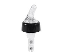 OEBUAFI Verseur D'alcool, Bouteille en Plastique Mesurée de 35 Ml, Bec Verseur, Outil de Barre Transparent avec Couvercle pour Bouteilles de Vin et de Spiritueux Standard (WHITE)