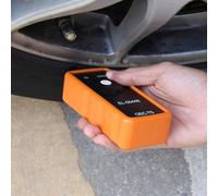 OEC-T5 Outil de réinitialisation TPMS pour véhicules General Motors Activation du capteur 433 MHz avec un seul bouton de fonctionnement, dispositif plastique-métal orange/noir (165 x 65 x 45 mm)