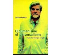 Oecuménisme et universalisme: Propos d'un théologien européen