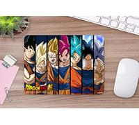 Oedim Goku Tapis de Souris pour Ordinateur Dragon Ball Super Fases Produit Officiel Toei Animation PVC 28 x 21 cm Produits Originaux Moquette PVC Sol Vinyle Décoration de Maison DBS