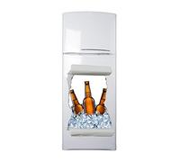 OEDIM Sticker Frigo Bière Creuse, Adhésif Solide et économique, Autocollant adhésif décoratif Design élégant