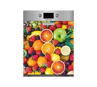 Oedim Sticker Lave-vaisselle Fruits assortis, Adhésif solide et économique, Autocollant adhésif décoratif design élégant