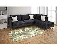 Oedim Tapis de palmier tropical pour pièces en PVC 95 x 133 cm Moquette PVC Sol vinyle Décoration de maison Sol Sintasol Sol de protection