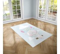 Oedim Tapis pour Enfant éléphant pour pièces en PVC, 95 x 120 cm, Moquette PVC, Sol Vinyle, décoration de la Maison, Sol Sintasol
