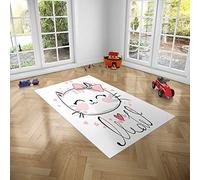 Oedim Tapis pour Enfants Chat pour pièces PVC 95 x 120 cm Moquette PVC Sol vinylique Décoration de la Maison Sol Sintasol Sol de Protection Enfant