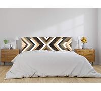 Oedim Tête de lit décorative en bois abstrait pour lits, décoration pour chambres