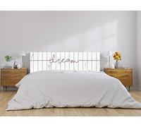 Oedim Tête de lit en bois Dream, Meuble Mural Décoratif pour Lit, Décoration pour Chambre