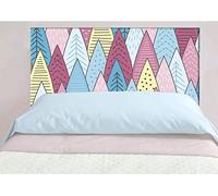 Oedim Tête de lit Pegasus Pinos colorés, 150 x 60 cm, Multicolore