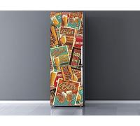 Oedim Vinyl Autocollant résistant et facile à appliquer pour réfrigérateur économiques et élégants 185 x 70 cm