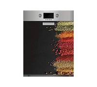 Oedim Vinyle pour lave-vaisselle imitation huile épices | Différentes dimensions 70 x 80 cm | Adhésif résistant et facile à appliquer | Autocollant adhésif décoratif de conception professionnelle