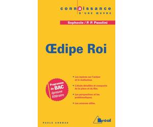 Oedipe roi Programme du Bac épreuve littéraire - Paule Andrau - Bréal - broché - Scolaire / Universitaire