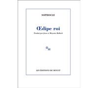 Oedipe roi - Sophocle - Minuit - Livre