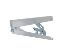 GEZE Compas OL 90 N – Ailes Capricorne, Palier aluminium – Blanc RAL 9016 – 1 pièce