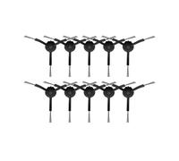 OEFNOCLKG Accessoires et pièces compatibles avec l'aspirateur Robot Qrevo Master : brosses latérales principales, lingettes de Nettoyage, Sacs filtrants(10 Side Brushs)