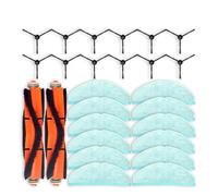 OEFNOCLKG Compatible avec Les pièces de Rechange Philips Homerun série 7000 XU7100/01 XU7100/02, Filtre, Brosse latérale Principale, Chiffon Nettoyage, Accessoires(Set H)