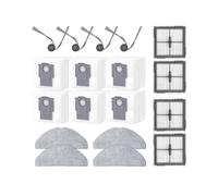 OEFNOCLKG Compatible avec Les pièces détachées for aspirateurs Q10 X5 / Q10PF / Q10P / Q8+ / Q8 Max Pro Plus : Brosse Principale, Sac et serpillière(Set-8)