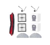 OEFNOCLKG Compatible avec Les Robots Q10 X5 / Q10PF Q10P Q8+ Max Pro Plus : Accessoire Principal, Filtre et Sac for la Brosse de Nettoyage(Set 1)