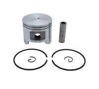 OEFNOCLKG Piston de 45mm Compatible avec Le Moteur de tronçonneuse 353 350 351 346 346XP avec Anneaux de Broche et Bague de retenue élastique