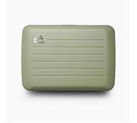 ÖGON DESIGN - SMART CASE V2 | Cactus Green - Portefeuille Vert en Aluminium Mat